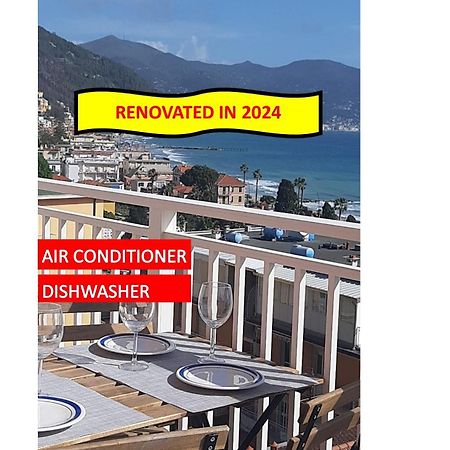 Villa Spectacular Sea View - 3 Minutes Walk From The Sea Laigueglia Exterior foto